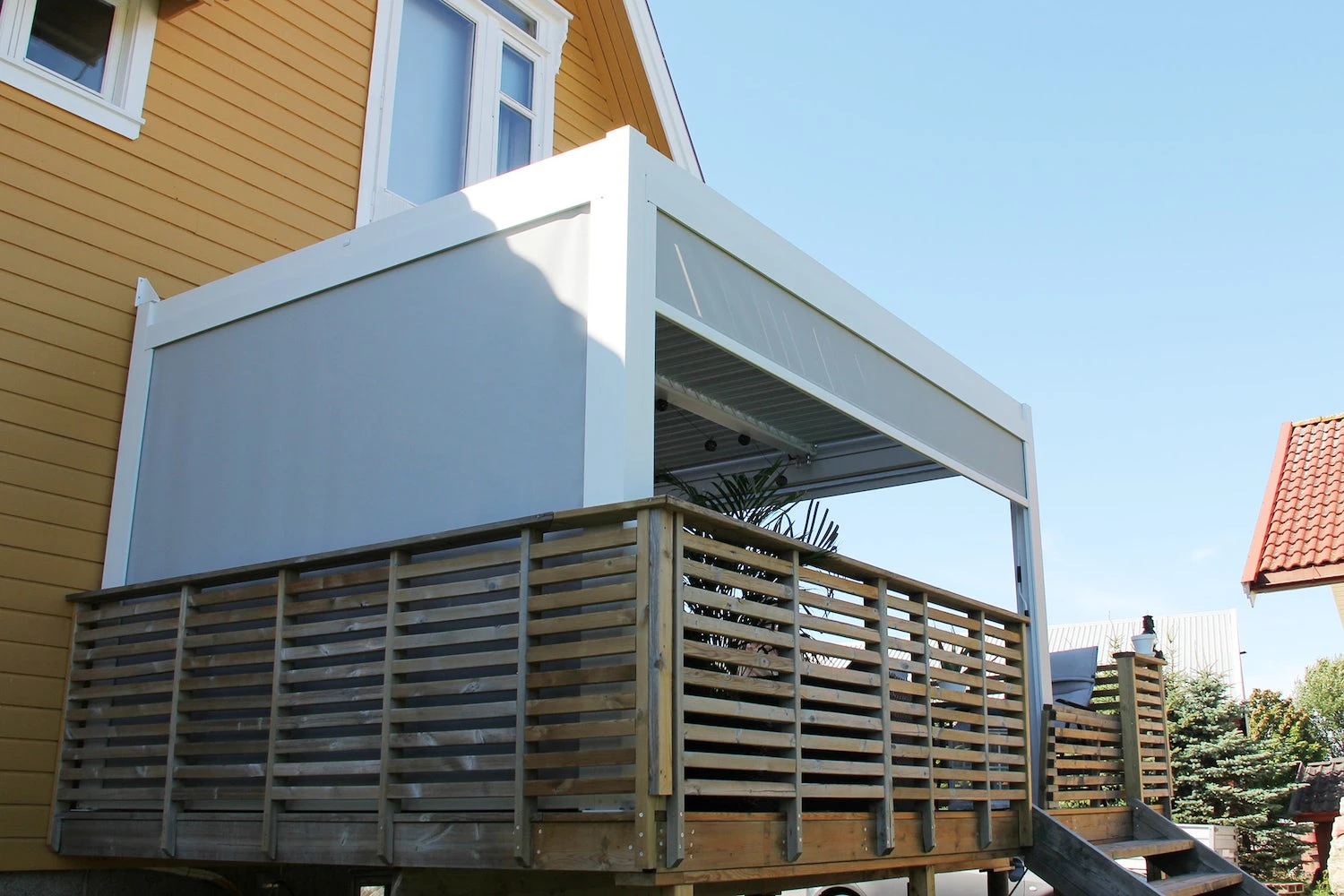 Screen Wit 300 cm - Afbeelding 4